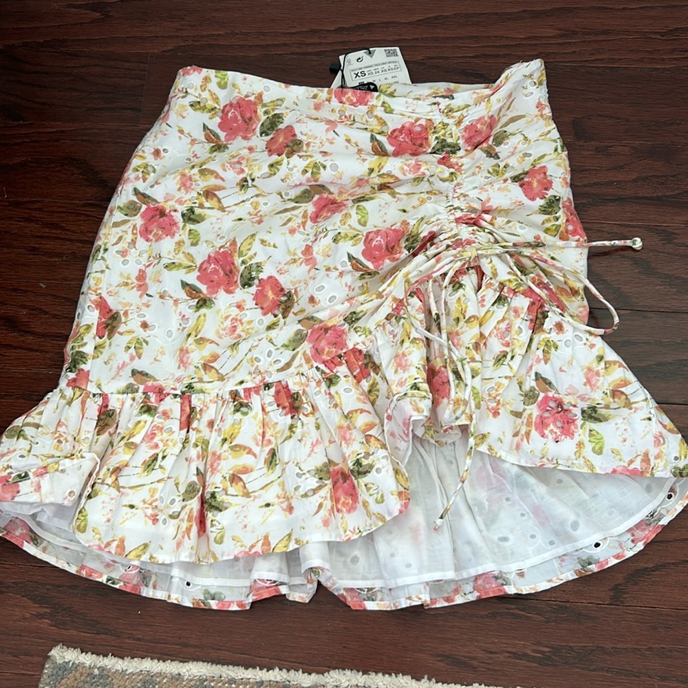 Zara Floral Skirt
